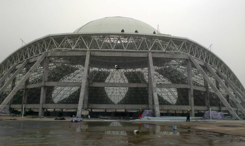 遵义温泉馆网架工程